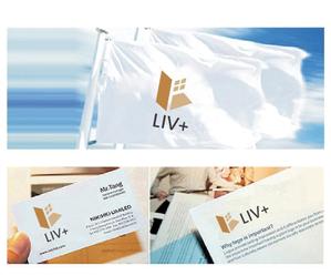 hope2017 (hope2017)さんのアパート・マンションブランド「LIV+」（リブタス）のロゴへの提案