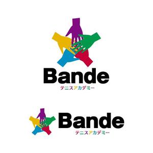 koo2 (koo-d)さんのテニススクールの新事業部「Bandeテニスアカデミー」のロゴ制作のお願いへの提案