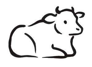 きい (kii_ko)さんの来年の干支「丑（うし）」のシンプルなイラストへの提案
