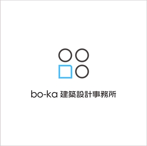 nobdesign (nobdesign)さんのbo-ka建築設計事務所のロゴマークデザインへの提案