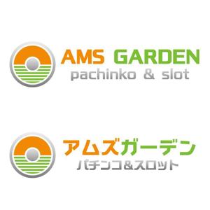 BEAR'S DESIGN (it-bear)さんの「パチンコ＆スロット　アムズガーデン（AMS GARDEN）」のロゴ作成への提案