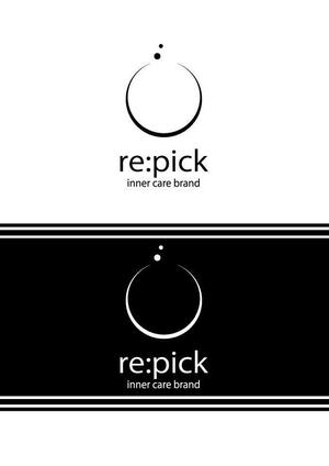 Alice (alice-yn)さんのインナーケアブランド　「re:pick」　のロゴへの提案