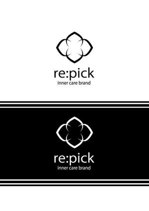Alice (alice-yn)さんのインナーケアブランド　「re:pick」　のロゴへの提案