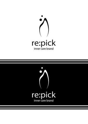 Alice (alice-yn)さんのインナーケアブランド　「re:pick」　のロゴへの提案