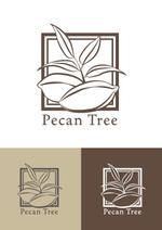 Planta2 design (Planta2)さんの健康・美容品ショップサイト「Pecan Tree」のロゴへの提案