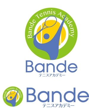 TRIAL (trial)さんのテニススクールの新事業部「Bandeテニスアカデミー」のロゴ制作のお願いへの提案