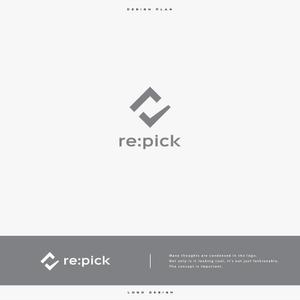 ひのとり (hinotori)さんのインナーケアブランド　「re:pick」　のロゴへの提案