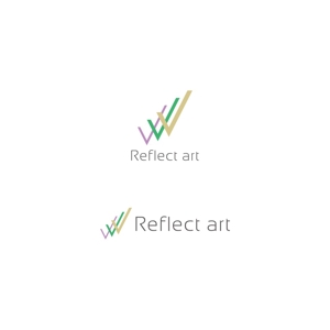 Yolozu (Yolozu)さんの「アートをリフレクト（反響）する」企業のロゴ制作への提案