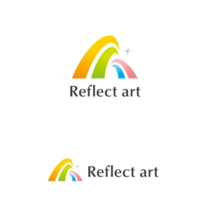 marutsuki (marutsuki)さんの「アートをリフレクト（反響）する」企業のロゴ制作への提案