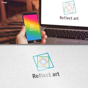 FUKU (FUKU)さんの「アートをリフレクト（反響）する」企業のロゴ制作への提案