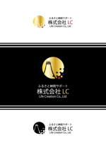ありす (yuko-n)さんのふるさと納税代理、販売業 株式会社LCのロゴマーク含めた会社名デザインへの提案