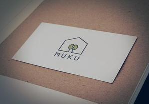 as (asuoasuo)さんの自然素材を使った新規住宅事業「MUKU」のロゴへの提案