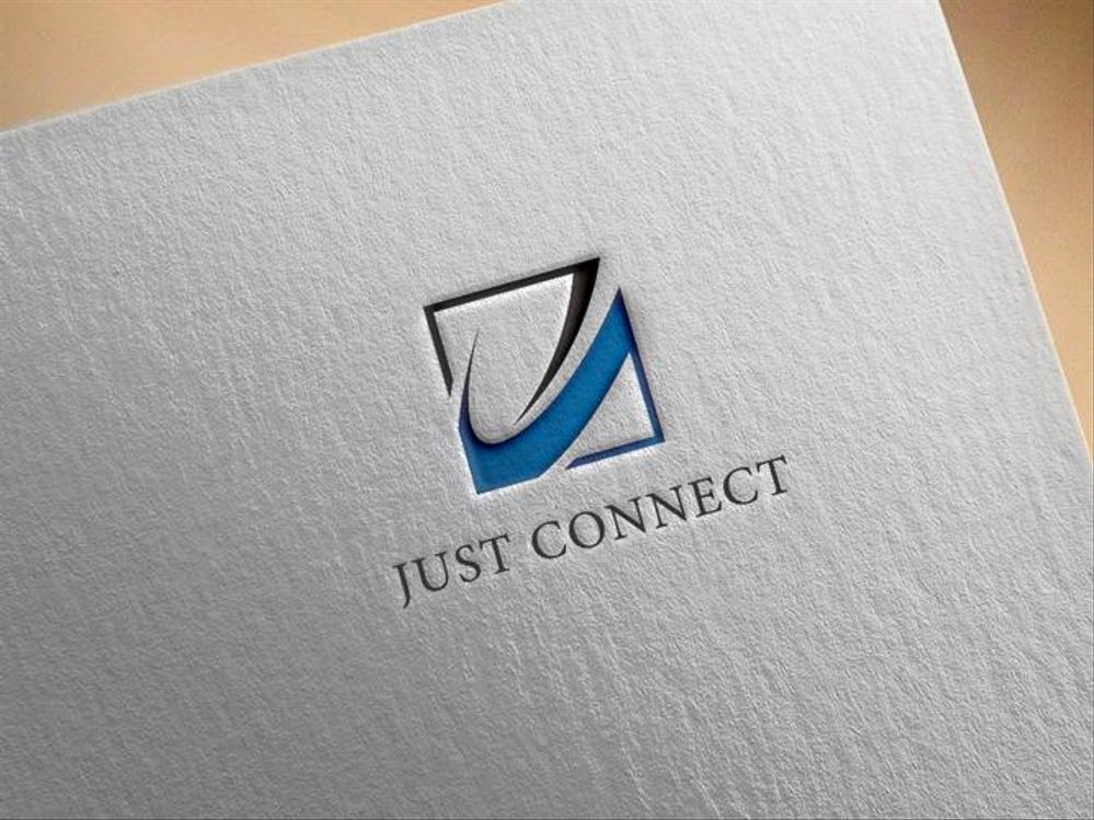 防犯カメラの販売会社「JUST CONNECT」のロゴマーク制作