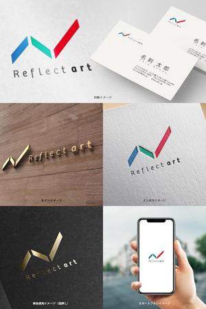オリジント (Origint)さんの「アートをリフレクト（反響）する」企業のロゴ制作への提案