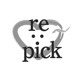 マルコ (designmarco)さんのインナーケアブランド　「re:pick」　のロゴへの提案