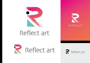 sametさんの「アートをリフレクト（反響）する」企業のロゴ制作への提案