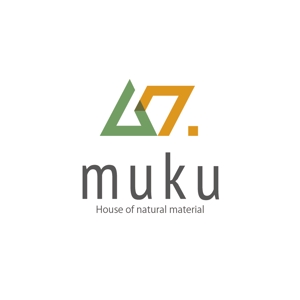 hisa_g (hisa_g)さんの自然素材を使った新規住宅事業「MUKU」のロゴへの提案