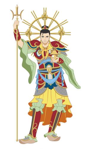 studio305 (studio305)さんの寺院の御朱印のキャラクター２　毘沙門天様への提案