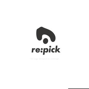 Ü design (ue_taro)さんのインナーケアブランド　「re:pick」　のロゴへの提案