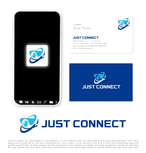 tog_design (tog_design)さんの防犯カメラの販売会社「JUST CONNECT」のロゴマーク制作への提案