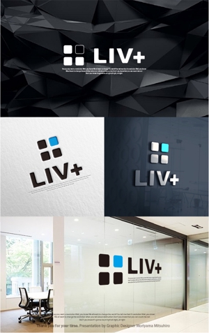 m_mhljm (m_mhljm)さんのアパート・マンションブランド「LIV+」（リブタス）のロゴへの提案
