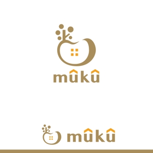 ふくみみデザイン (fuku33)さんの自然素材を使った新規住宅事業「MUKU」のロゴへの提案