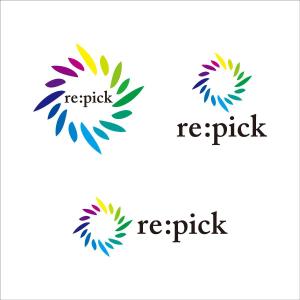 安原　秀美 (I-I_yasuhara)さんのインナーケアブランド　「re:pick」　のロゴへの提案