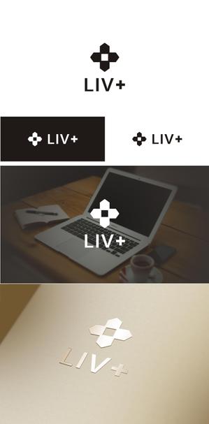 はなのゆめ (tokkebi)さんのアパート・マンションブランド「LIV+」（リブタス）のロゴへの提案