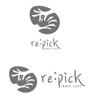 Kang Won-jun (laphrodite1223)さんのインナーケアブランド　「re:pick」　のロゴへの提案