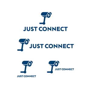 竜の方舟 (ronsunn)さんの防犯カメラの販売会社「JUST CONNECT」のロゴマーク制作への提案