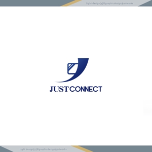 XL@グラフィック (ldz530607)さんの防犯カメラの販売会社「JUST CONNECT」のロゴマーク制作への提案