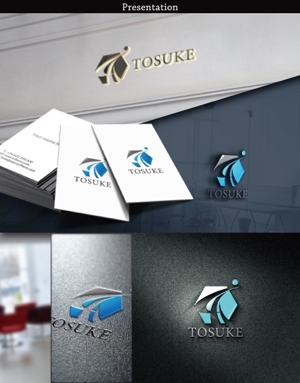 BKdesign (late_design)さんの不動産会社　株式会社TOSUKE　のロゴへの提案