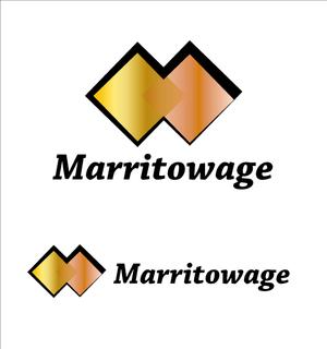 結び開き (kobayasiteruhisa)さんのハイステータス向け結婚相談所「Marritowage」のロゴへの提案