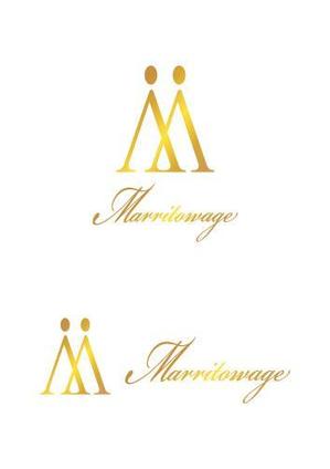 ヘブンイラストレーションズ (heavenillust)さんのハイステータス向け結婚相談所「Marritowage」のロゴへの提案