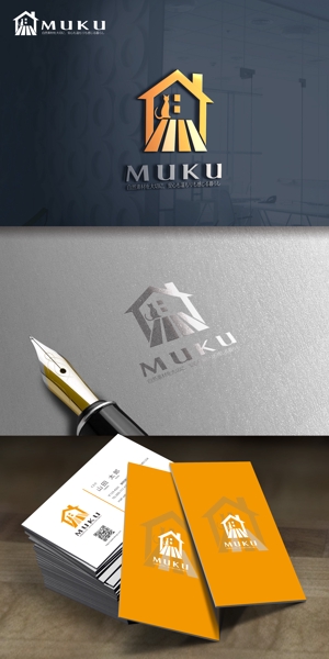 Mizumoto (kmizumoto)さんの自然素材を使った新規住宅事業「MUKU」のロゴへの提案