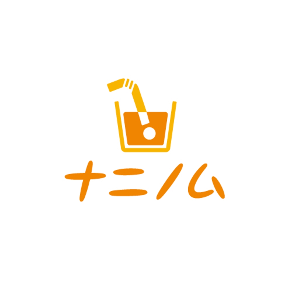 飲み物ポータルサイトのロゴデザイン