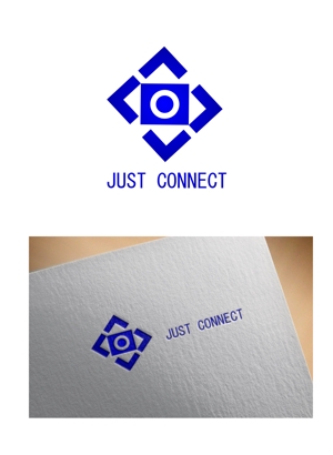 Rabitter-Z (korokitekoro)さんの防犯カメラの販売会社「JUST CONNECT」のロゴマーク制作への提案