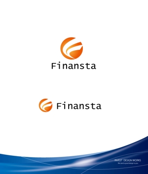 invest (invest)さんの金融専門職の人材サービス「Finansta（フィナンスタ）」のロゴへの提案