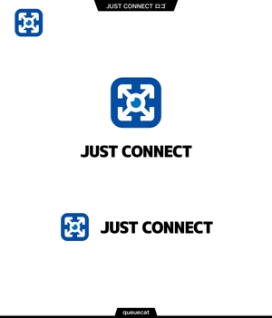 queuecat (queuecat)さんの防犯カメラの販売会社「JUST CONNECT」のロゴマーク制作への提案