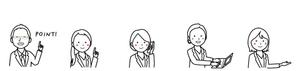 maru (ayakotakahashi)さんの社員の似顔絵作成（HPに使用予定・5名分）への提案