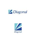 eight.jam (metadesign-lab)さんのオンライン金融情報ポータル「Diagonal」および運営会社のロゴ作成への提案