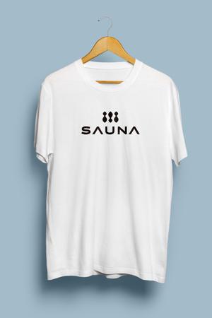 SSH Design (s-s-h)さんのサウナ（SAUNA）ロゴのTシャツデザイン作成への提案