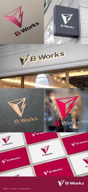 shirokuma_design (itohsyoukai)さんの外壁塗装専門店　B-Works　の会社ロゴ制作への提案