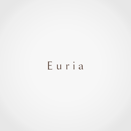 threetree happy (namekugkurae)さんのレディースアパレルショップサイト「Euria」のロゴへの提案