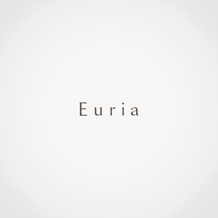 threetree happy (namekugkurae)さんのレディースアパレルショップサイト「Euria」のロゴへの提案