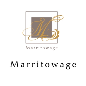 tackkiitosさんのハイステータス向け結婚相談所「Marritowage」のロゴへの提案