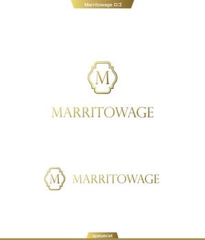 queuecat (queuecat)さんのハイステータス向け結婚相談所「Marritowage」のロゴへの提案