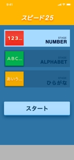 Product Icon Studio (Hiroki_N)さんのゲームアプリ「SPEED25」のTOPページのデザインへの提案