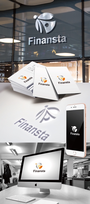 k_31 (katsu31)さんの金融専門職の人材サービス「Finansta（フィナンスタ）」のロゴへの提案