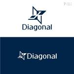 lsmembers (lsmembers)さんのオンライン金融情報ポータル「Diagonal」および運営会社のロゴ作成への提案